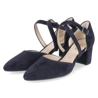 Gabor Pumps - Gr. 37,5 - Blau - Rauleder