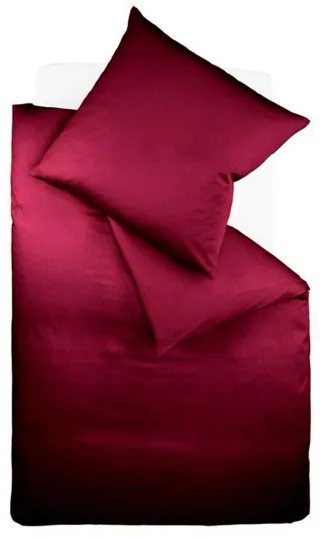 fleuresse Bettwäsche "Colours in 135x200, 155x220 oder 200x200 cm" 3 Stk. Bettwäsche aus 100% Baumwolle, uni, mit Reißverschluss