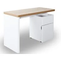 Jahnke Schreibtisch CU-LIBRE 120, platzsparender Arbeitsplatz
