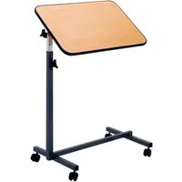 FabaCare Beistelltisch Betttisch Krankenpflegetisch Nova, Nachttisch, Braun