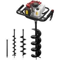 CONENTOOL Erdbohrer, 1,9 kW, max. 11000 U/min, inkl. 3 Bohraufsatze