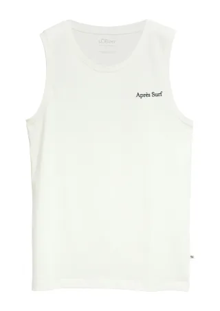 s.Oliver - T-Shirt creme - Gr. - S