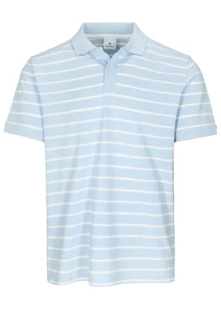 BASEFIELD - Polo Shirt 1/2 Arm breeze blue - Gr. - L