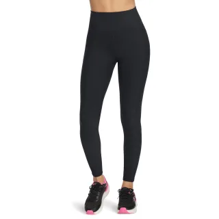 Skechers Performance GOFLEX Rib Nylon Damen Sportleggings in Schwarz