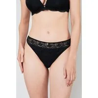 JOOP! Tanga Beautiful florale Spitze, Stretch-Bund, elastisch