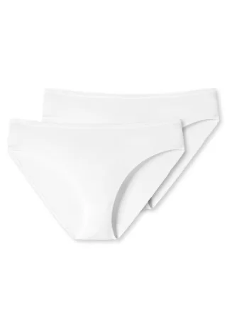 SCHIESSER - 2PACK Tai weiss - Gr. - 40