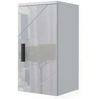 Vicco Hängeschrank Irma, Weiß Hochglanz, 30 x 59 cm (1-St)