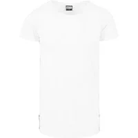 URBAN CLASSICS Longshirt Urban Classics Herren Long Shaped Side Zip Tee (1-tlg)