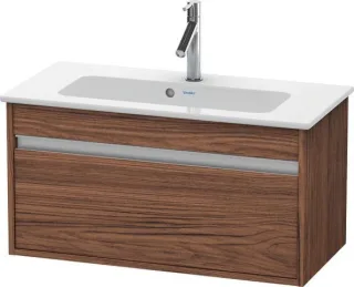 Duravit Ketho Waschtischunterbau wandhängend Nussbaum dunkel Matt 800x385x410 mm - KT642302121 KT642302121