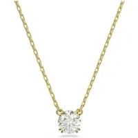 Swarovski Collier Swarovski Damen-Kette Metall Swarovski-Kristall