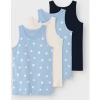 Name It Unterhemd NKFTANK TOP 4P HEARTS NOOS (Packung, 4-St)