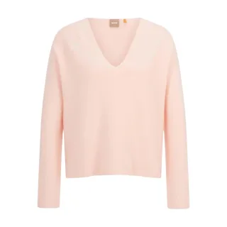 Boss - Pullover Top für Damen, Baumwolle (Pink)