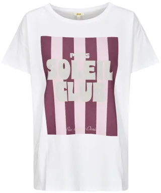 zab company - Da. T-Shirt 1/2 Arm weiss - Gr. - 38
