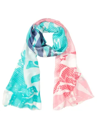 Olsen - Scarf Woven light turquoise - Gr. - 00