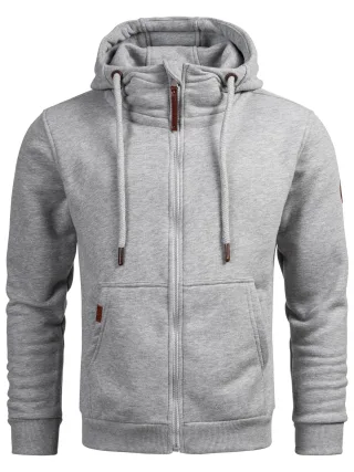 Alessandro Salvarini Herren Sweatjacke AS292 mit Kapuze & Reißverschluss