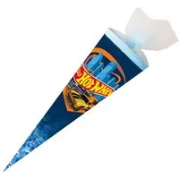 Nestler Schultüte Nestler Schultüte Hot Wheels Speed Club rund mit Tüllverschluss 50cm