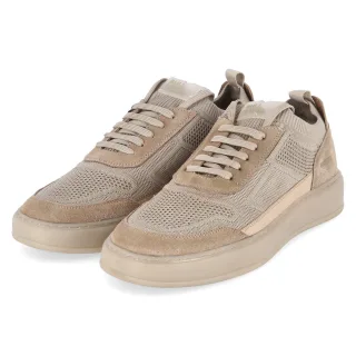 Bullboxer Low Sneaker  Beige - Gr. 41 -  Textil