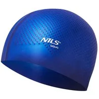 NILS AQUA Badekappe Schwimmhaube Badekappe (Spar-Set, 1 St), 100 % hochwertiges Silikon mit hoher Zugfestigkeit
