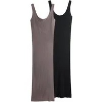 The Set Strickkleid The Set Strick-Maxikleider mit Glitzer, 2er-Pack (2-tlg)
