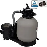 vidaXL Sandfilteranlage, Sandfilterpumpe 600 W 17.000 L/h