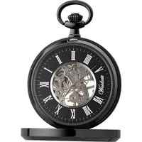 Waidzeit Austria Taschenuhr Waidzeit Herren Taschenuhr Edelstahl, (Analoguhr), Herren Taschenuhr rund, extra groß (ca. 50mm), Edelstahl, Casual