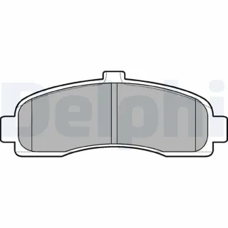 Delphi Bremsbel?ge vorne Nissan Micra K11