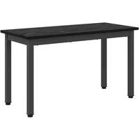 vidaXL Sitzbank Bank Schwarz Eichen-Optik 80 x 35 x 45 cm Holzwerkstoff (1-St)