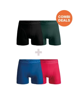 Muchachomalo Herren Boxershorts – 2+2 Stück – Herren Unterhosen