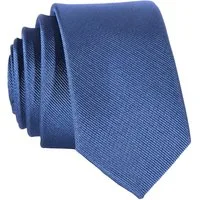 DonDon Krawatte schmale Krawatte 5 cm unifarben (Packung, 1-St., 1x Krawatte) matt, glänzend, gestreift, Seidenlook