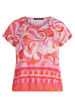 Betty Barclay - Printshirt red/rosè - Gr. - 38