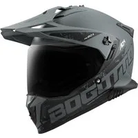 Bogotto Motocrosshelm FG-601 Duo Fiberglas Enduro Helm, vorbereitet für Kommunikationssystem,Notfallsystem-Polsterung (EQ