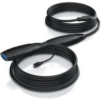 CSL USB 3.2 Gen 1 Repeaterkabel Verlängerung aktiv Gen1, Repeater - 10m Verlängerungskabel, USB Typ A, (1000 cm), Repeater Verlängerung Verstärker Kabel für Drucker Tastatur Scanner