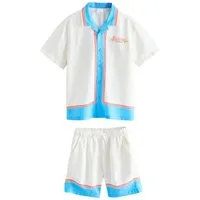 Next Shirt & Shorts Kurzarmhemd mit Reverskragen und Shorts im Set (2-tlg)