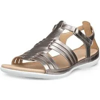 Ecco FLASH Sandale Sommerschuh, Urlaubsschuh mit Klettverschluss