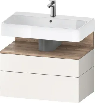 Duravit Qatego Waschtischunterbau wandhängend Weiß Supermatt 790x470x590 mm - QA4394055840000 QA4394055840000