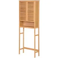 AD.CON Umbauschrank Waschmaschinenschrank Badschrank Regal mit Verstellbaren Regalböden
