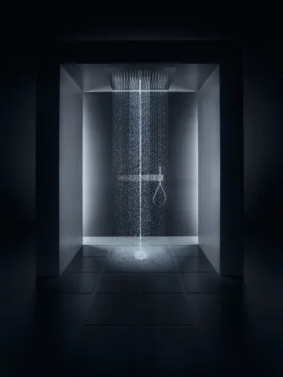 Hansgrohe Kopfbrause Axor Starck ShowerHeaven 970x970mm edelstahl ohne Licht, 10621800 10621800