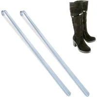relaxdays Schuhlöffel 2er Set Schuhlöffel 70 cm lang
