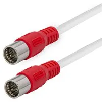 Maxtrack TV-Kabel, F-Stecker, gemäß Vodafone Spezifikation VF TS 5001, Hochleistungsübertragung, Quick F-Stecker (150 cm), Quick F-Stecker