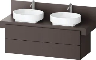 Duravit Balcoon Konsolen-Waschtischunterschrank 1400X534 Schubkästen  BA50180JGIG0000