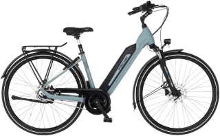 FISCHER Fahrrad "CITA 2404 688 43" 7 Gang Shimano NEXUS Schaltwerk Mittelmotor mit Akku-Ladegerät;mit Werkzeug, Pedelec, Elektrofahrrad für Damen und Herren