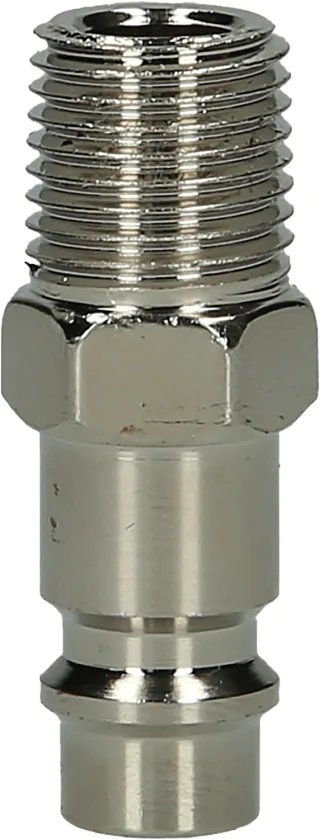 KS Tools Metall-Stecknippel, 1/4"AG, Europa - 999.9086