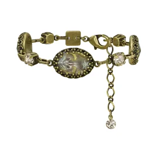 konplott - Armband - Chinoiserie braun/gold