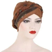 Zaewry Kopftuch Chemo Turban für Damen, Kopfbedeckung Beanie Mütze