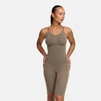 cfab (creamy fabrics) Shaping-Body Bodysuit Sculpting Shapewear mit Shorts-Taupe-XS (1-tlg)