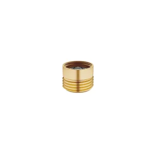 Dornbracht Adapter für Brauseabgang SERIENNEUTRAL 12202979 Gold gebürstet (PVD),12202979-37 12202979-37