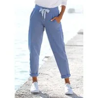 Elbsand Sweathose Brinja mit Logoprint am Bund und Taschen, Jogginghose, Relaxhose