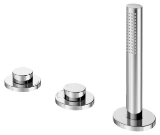 Keuco Wannenmischer Edition 400 51130, 3-Loch, Wannenrandmontage, verchromt, 51530010500 51530010500