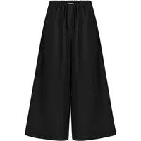 SUBLEVEL Stoffhose Damen Palazzohose mit weitem Bein Culotte Hose, sehr weites Bein