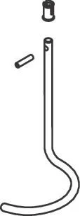 Hansgrohe Schlauchhaken Allrounder chrom , 98562000 98562000